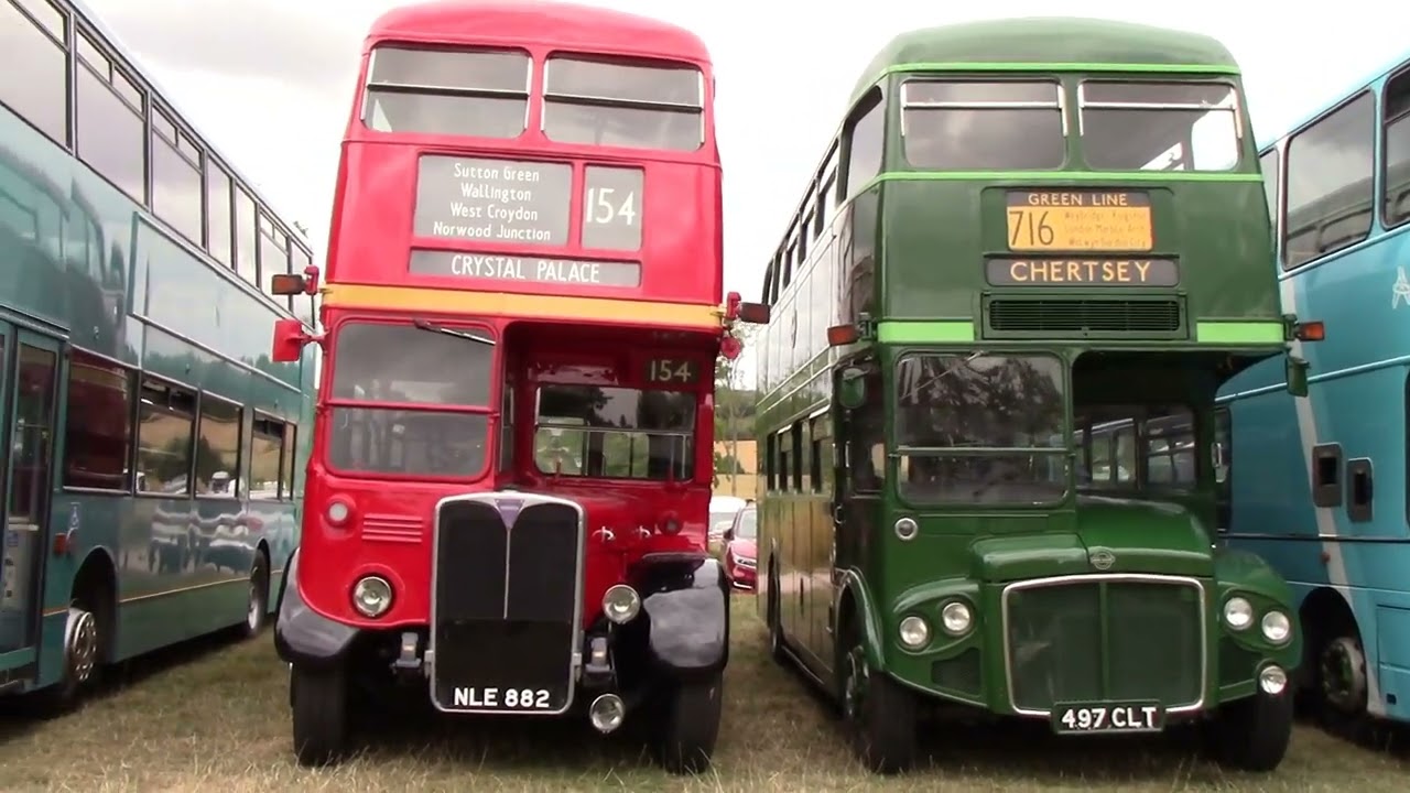 We had a bus rally, Tenterden Town Station August 2022