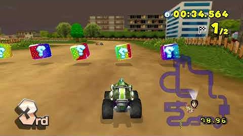 Mario Kart Wii (Fusion) Custom Tracks - Mirror (1 Player) #073 with Spike