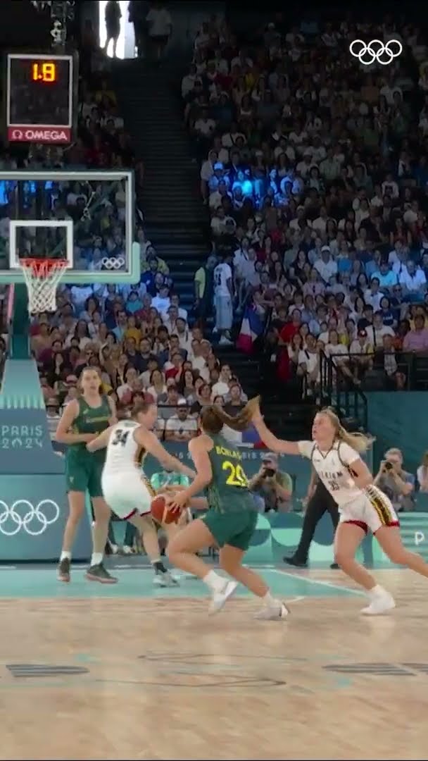 Team Australia lit up the stands at #Paris2024 with this one! ??