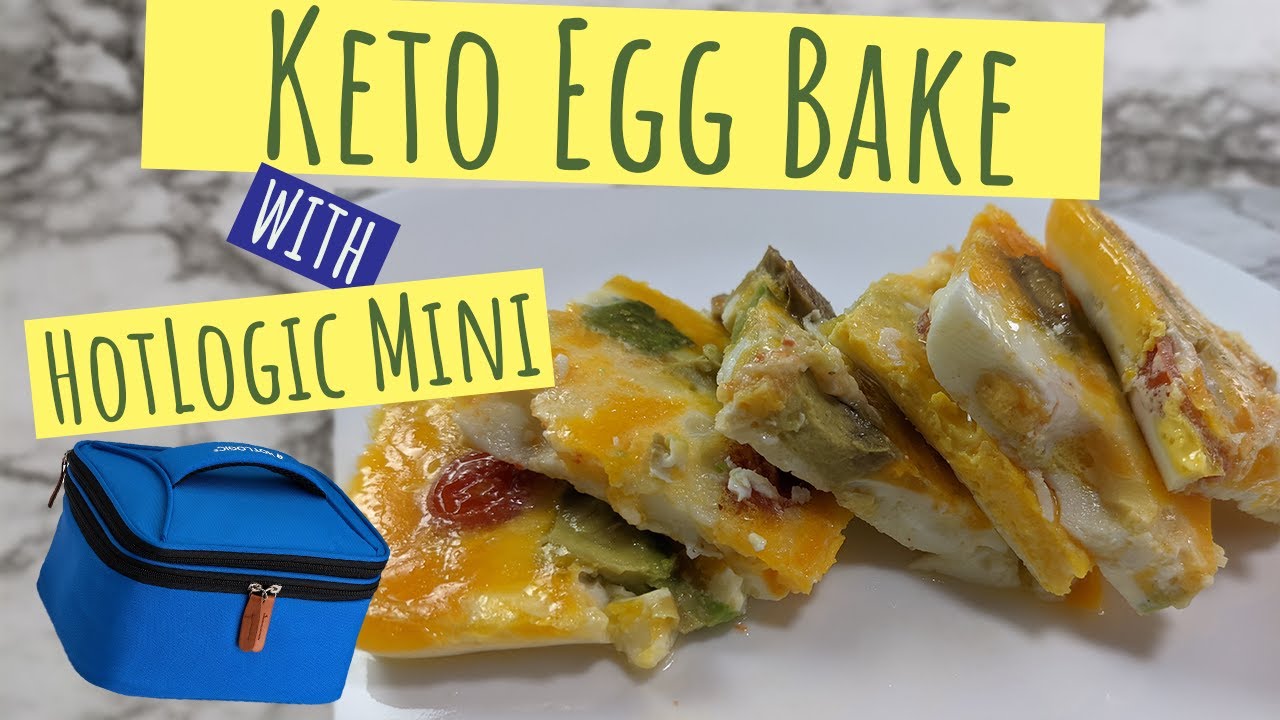 Keto Egg Bake HotLogic Mini Electric Lunch Box Recipe YouTube