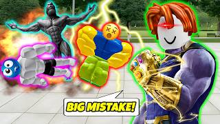💪 Giga Bacon Took Down The Giga Chad Army 🔥#roblox #robloxstory