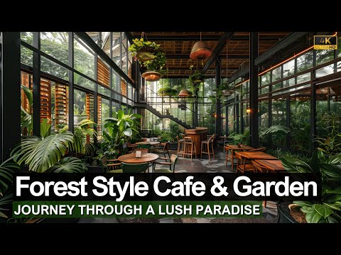 Journey Through a Lush Paradise: Exploring a Forest-style Cafe & Tropical Garden Retreat