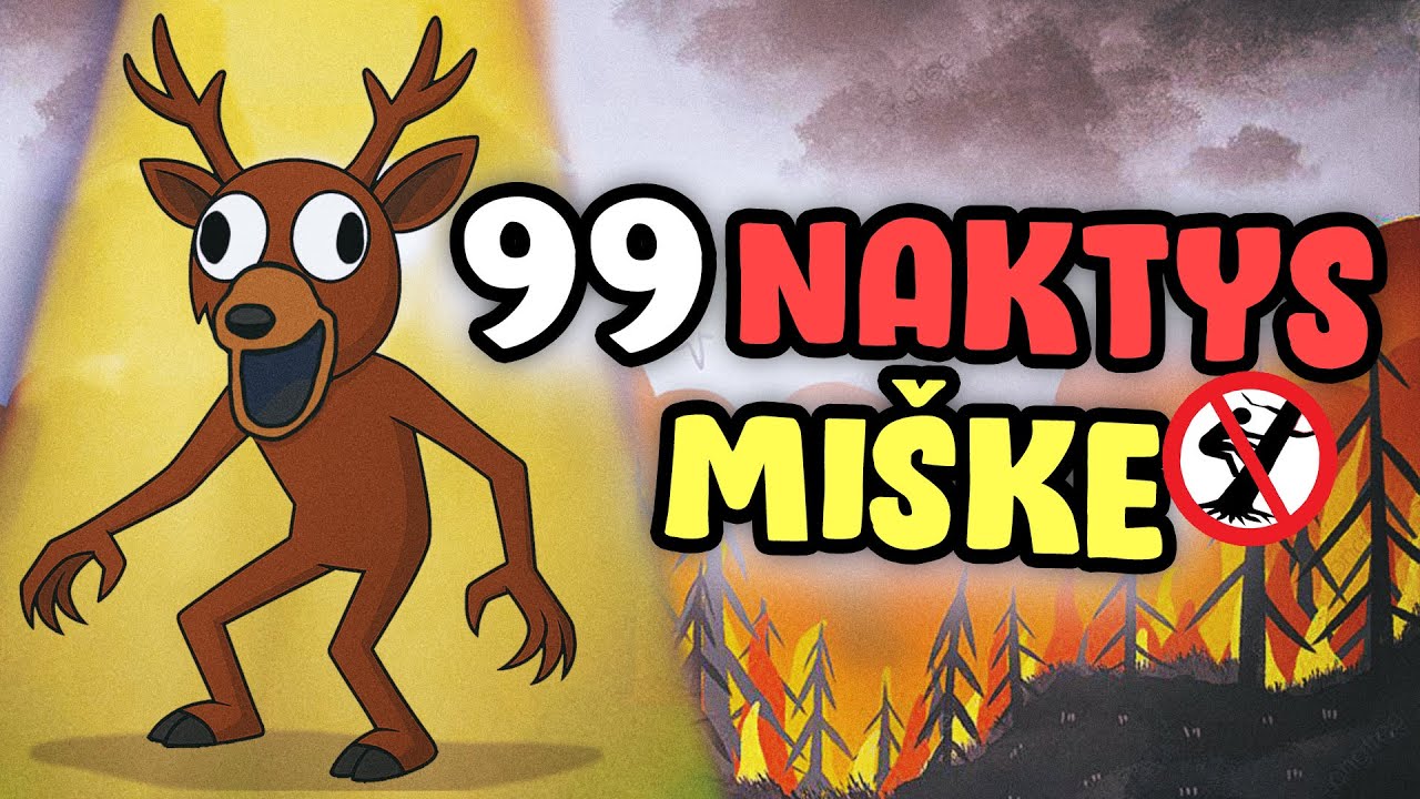 Išgyventi 99 Naktis Miške Nekertant Medžių?!