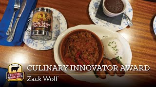 Zack Wolf, La Budeguita de Mima, 2023 Culinary Innovator Award by Certified Angus Beef brand 44 views 8 months ago 41 seconds