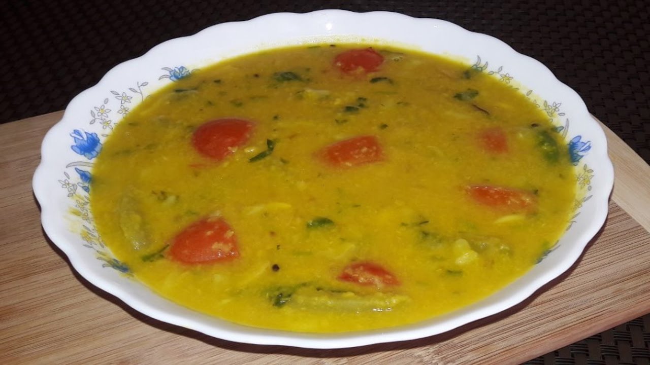 Moug Dal Bottle Gourd Curry Bangla Recipe মুগ ডাল দিয়ে লাউ তরকারি
