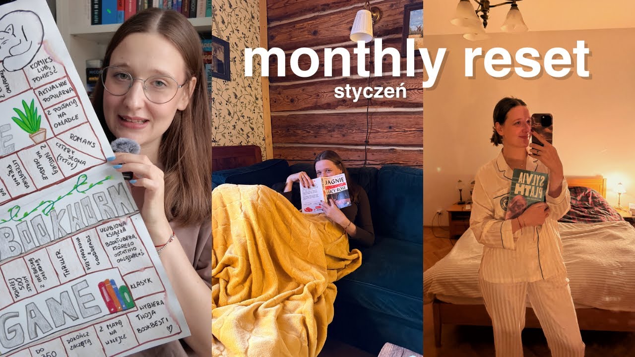 MONTHLY RESET | planszówka wybiera mi tbr, zapowiedzi, wrap up, podsumowanie i plany