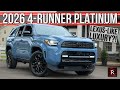 Most Luxurious 4Runner Ever? | 2026 Toyota 4Runner Platinum | Detailed Review & Breakdown