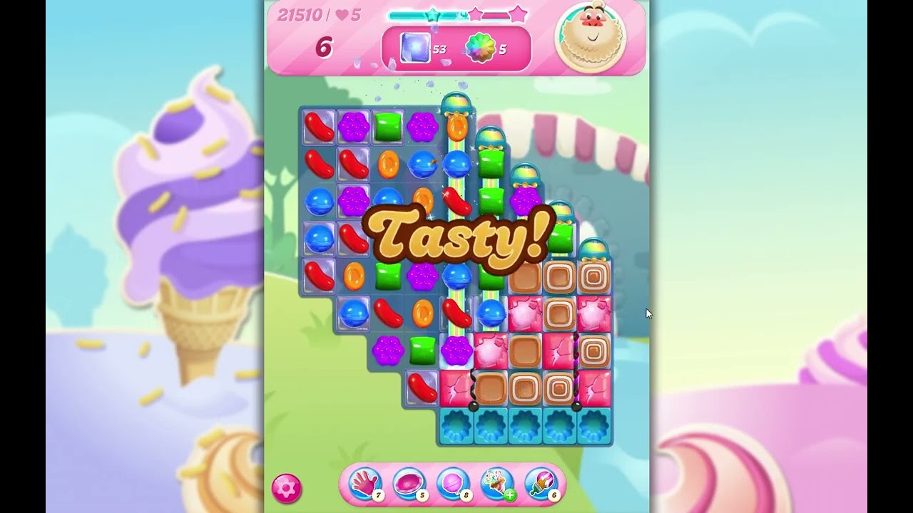 Candy Crush Saga Level 21510