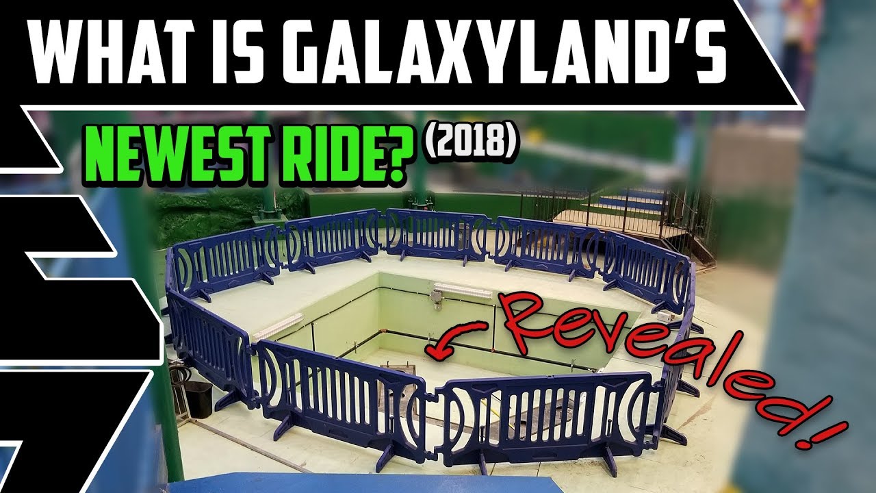 Galaxyland S Newest Ride Revealed Havoc Best Edmonton Mall Youtube