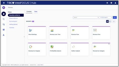 TIBCO WebFOCUS® Hub (9.0.0)