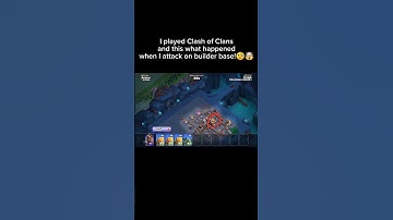 Bug in Clash of Clans!on builder base🧐🤯 #shorts #clashofclans #bug