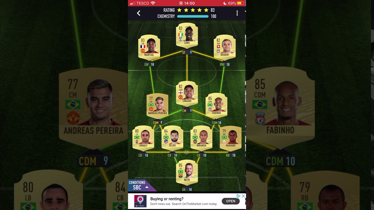 83-RATED HYBRID - TIMO WERNER SCB COMPLETED! - Pacybits FUT 20 Solutions!