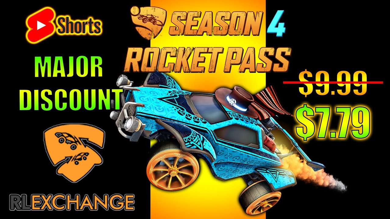 Get Season 4 Rocket League for Cheap! RL Exchange Discount!