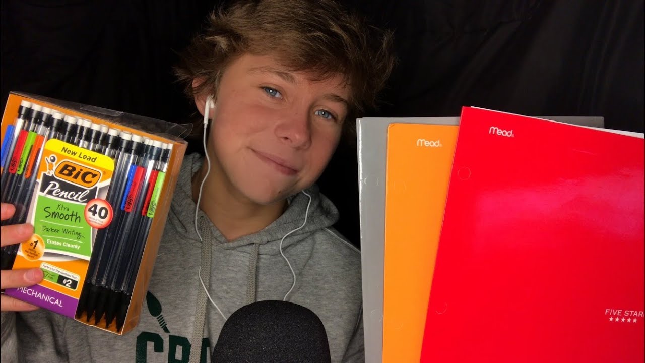 ASMR Back to School Supplies Haul