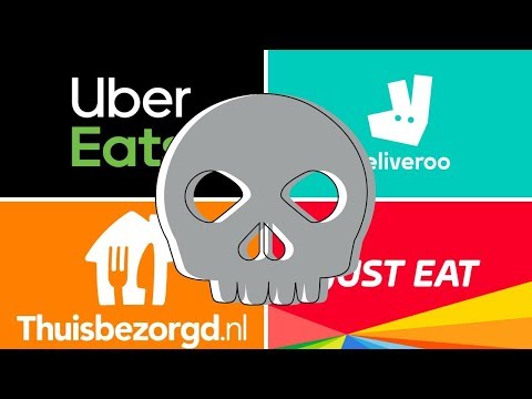 Het gevaar van Thuisbezorgd, Uber eats en Deliveroo