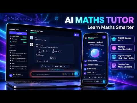 I Built an AI Maths Tutor 🤖 | Step-by-Step Maths Learning with AI