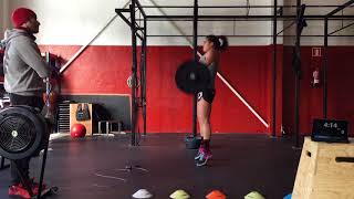 the Partner Games 2018 18.2 A crossfit aviles team lara