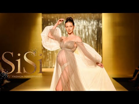 عرض أزياء سيسي ٢٠٢٥ الحمل على منصات العرض جمال عروض الأمومة عارضات أزياء حوامل