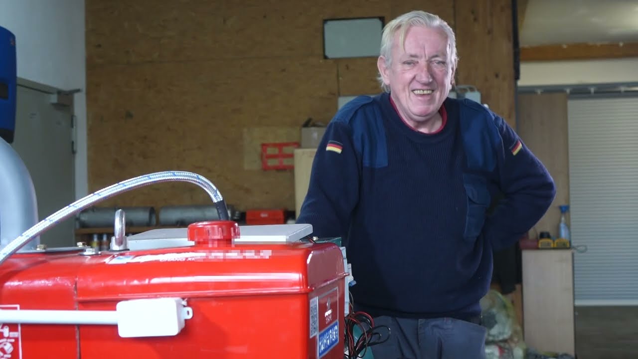 New BHKW mit Einzylinder-Motor