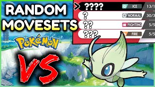 We Pick Our Pokemon Based ONLY Off Randomized MOVESETS... Then we Fight! Pokemon Sword