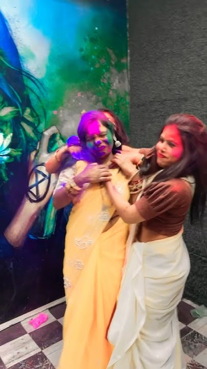 bhabhi ke sath holi me masti
