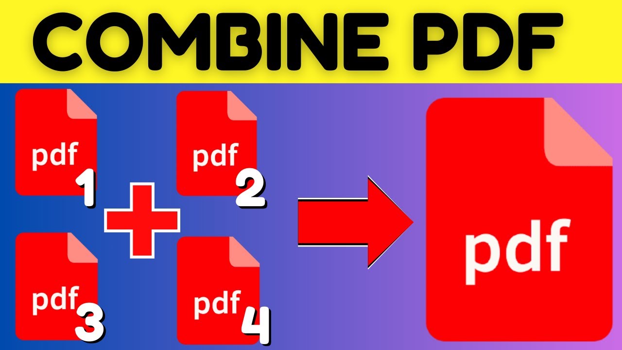 How To Merge PDF Files Into One (Combine) - Full Guide - YouTube