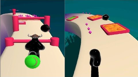 Max Level Blob Runner 3D Gameplay Level 142-143