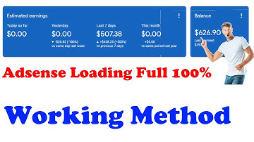 Adsense Loading Free 100% Working Method In Hindi Full Course Video