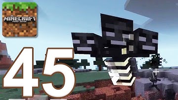 Minecraft Pocket Survival - Gameplay Walkthrough Part 45 - Wither (iOS, Android)