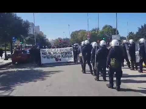 Πάτρα: Μικροένταση μεταξύ αντιεξουσιαστών και αστυνομικών