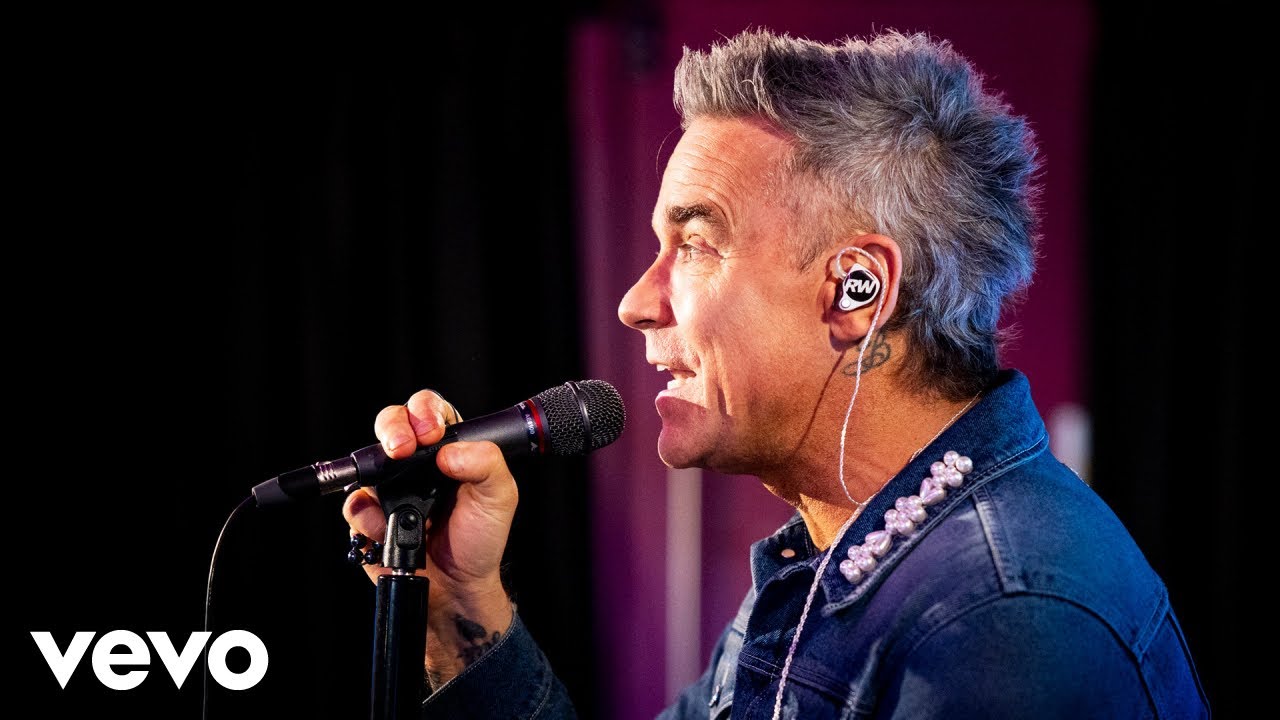 Robbie Williams - Pretty Face in the Radio 1 Anthems Live Lounge