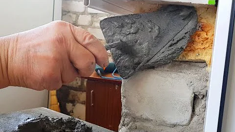 Монтажная 🌟 пена и штукатурка. Мой лайфхак при отделочных 🧱 работах.