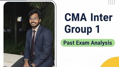  📘 CMA Inter Past Year Paper Analysis | Most Important Topics for Dec 2025 | Scoring Strategy #cma 