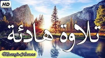 «سورة الحاقة للقارئ مصطفی انصاری | اسمعها الان واستشعر قدرة الله سبحانه وتعالى»😭❤🕋☝️تلاوة ممتازة🌹😊