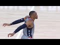 Russell Westbrook Mad at himself after he misses Game Winner !