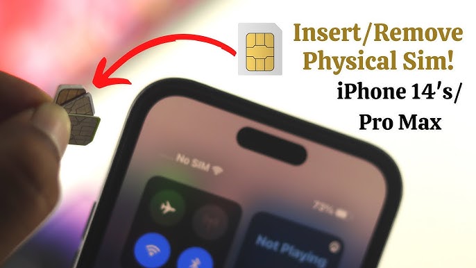 How to Lock Card with SIM PIN iPhone 14 Pro YouTube