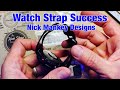 Watch Strap Success! Nick Mankey Designs Hook Strap Review. Enduro-ish Strap w Flex for CrossFit