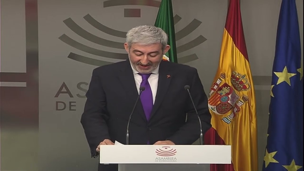 Intervención del Pregonero de la Semana Santa de Cáceres, D. José Ramón Bello