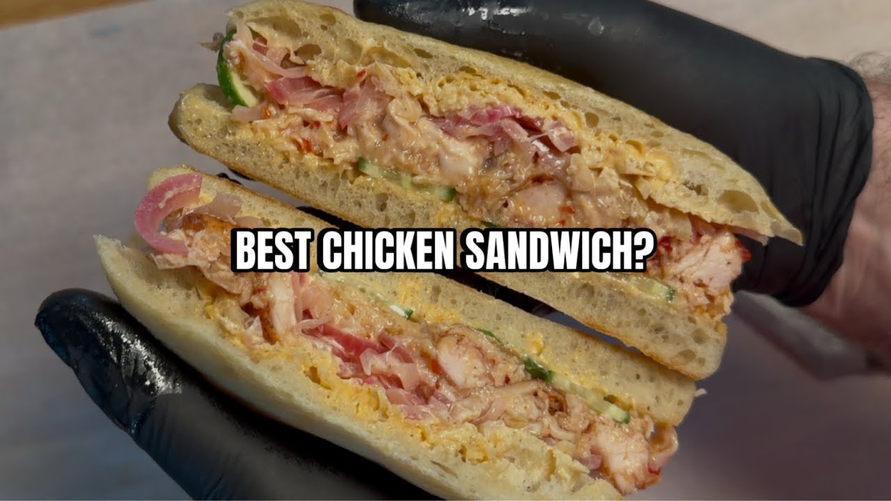Smoked Sweet Chilli Chicken Sandwich — watch on YouTube
