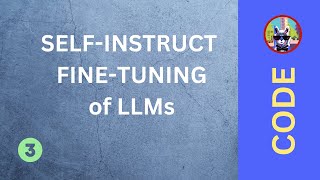 The ALPACA Code explained: Self-instruct fine-tuning of LLMs