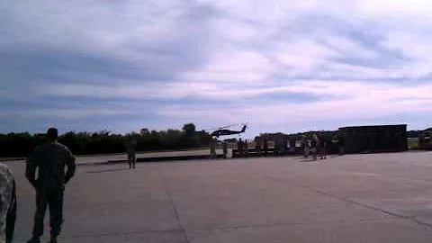 Leaving the unit