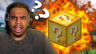 POURQUOI TOUS LES BLOCS SONT PIEGÉS ??? (Minecraft Lucky ...