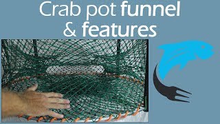 Crab Pot Funnel And Features - Pro Fishing Queensland