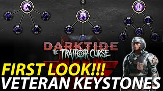 FIRST LOOK at Veteran Keystones!!! Anniversary Update Tease!! | Warhammer 40k: Darktide