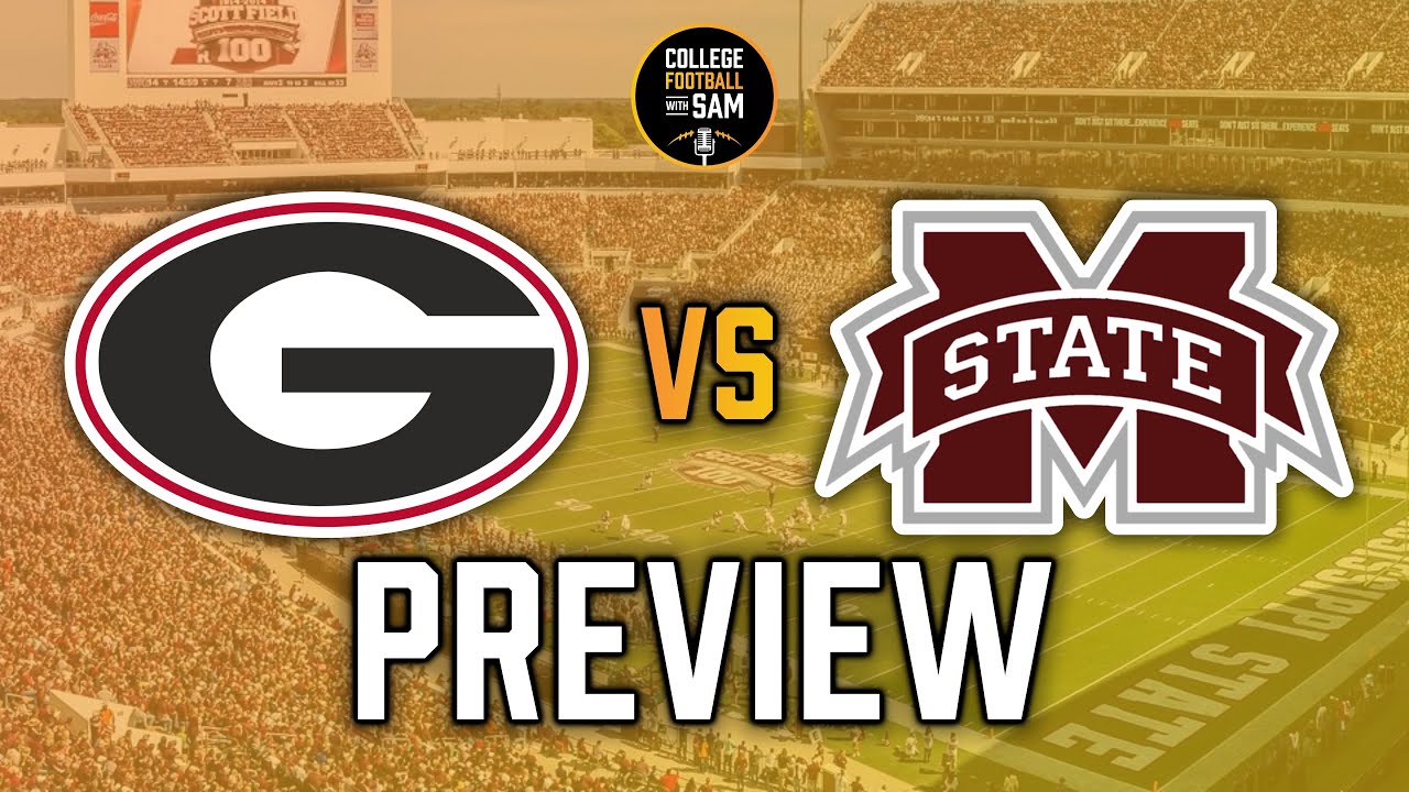 Georgia vs Mississippi State Preview & Prediction - YouTube