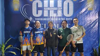 H.ZIDE &amp; FIQI 🆚 SANI &amp; DEDE  // KLS INTERN // CILIO RAMADHAN CUP TOURNAMEN BADMINTON 2026