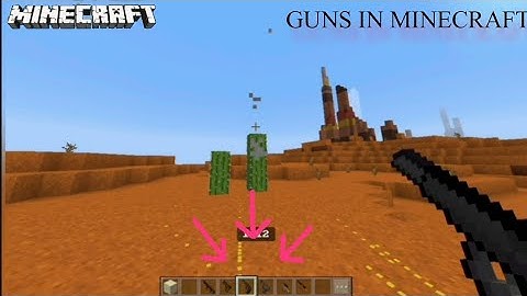 guns in Minecraft Minecraft guns mod