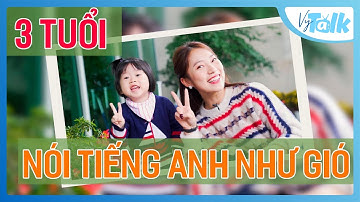 Annie 3 tuổi nói Tiếng Anh siêu đỉnh cùng Khánh Vy | VyTalk Ep.01 | Khánh Vy Official