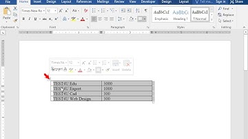 Insert the caption Table I - Report below the table so that table numbering is automatically...