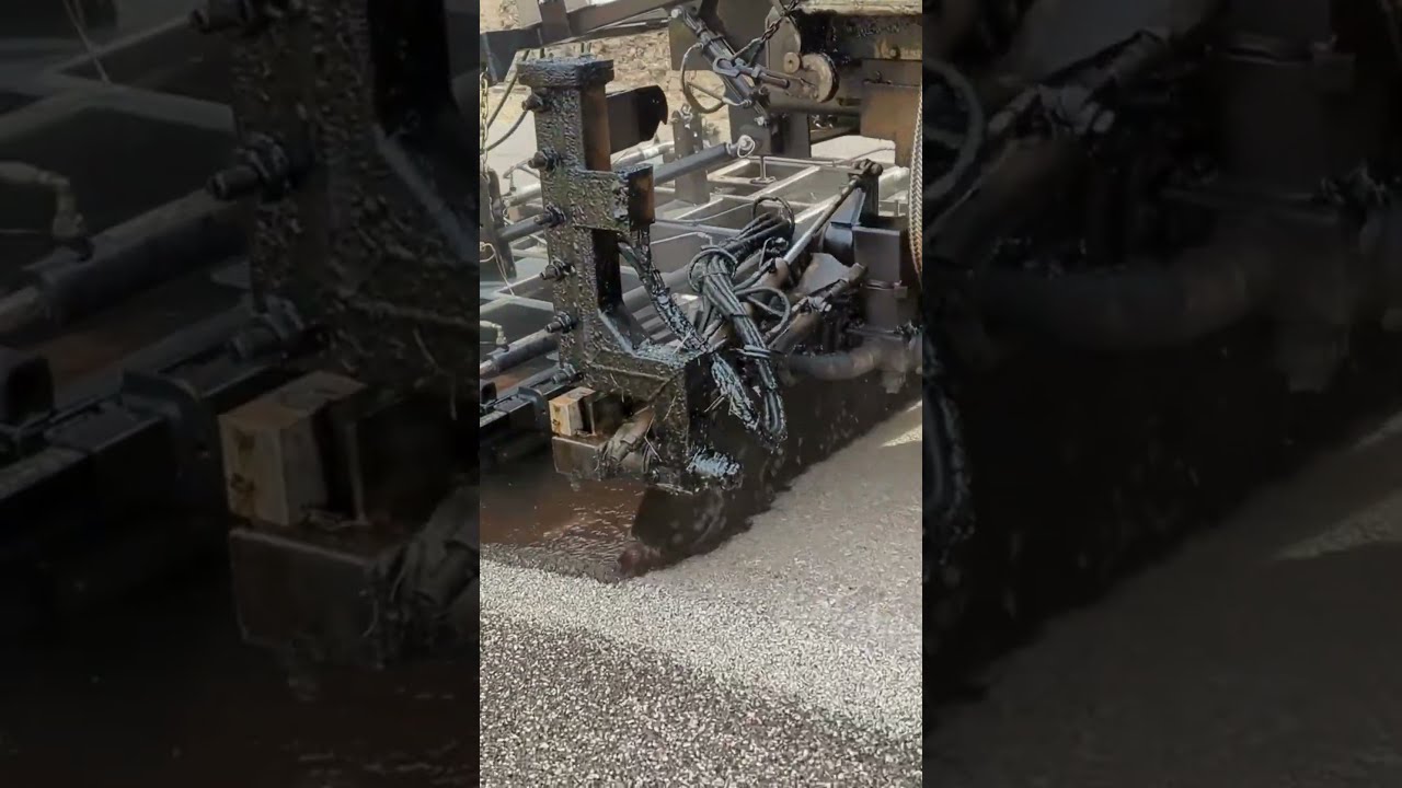 Scrub Seal Broom Box Equipment Construction Maintenance Scrubseal Asphalt Road Reels